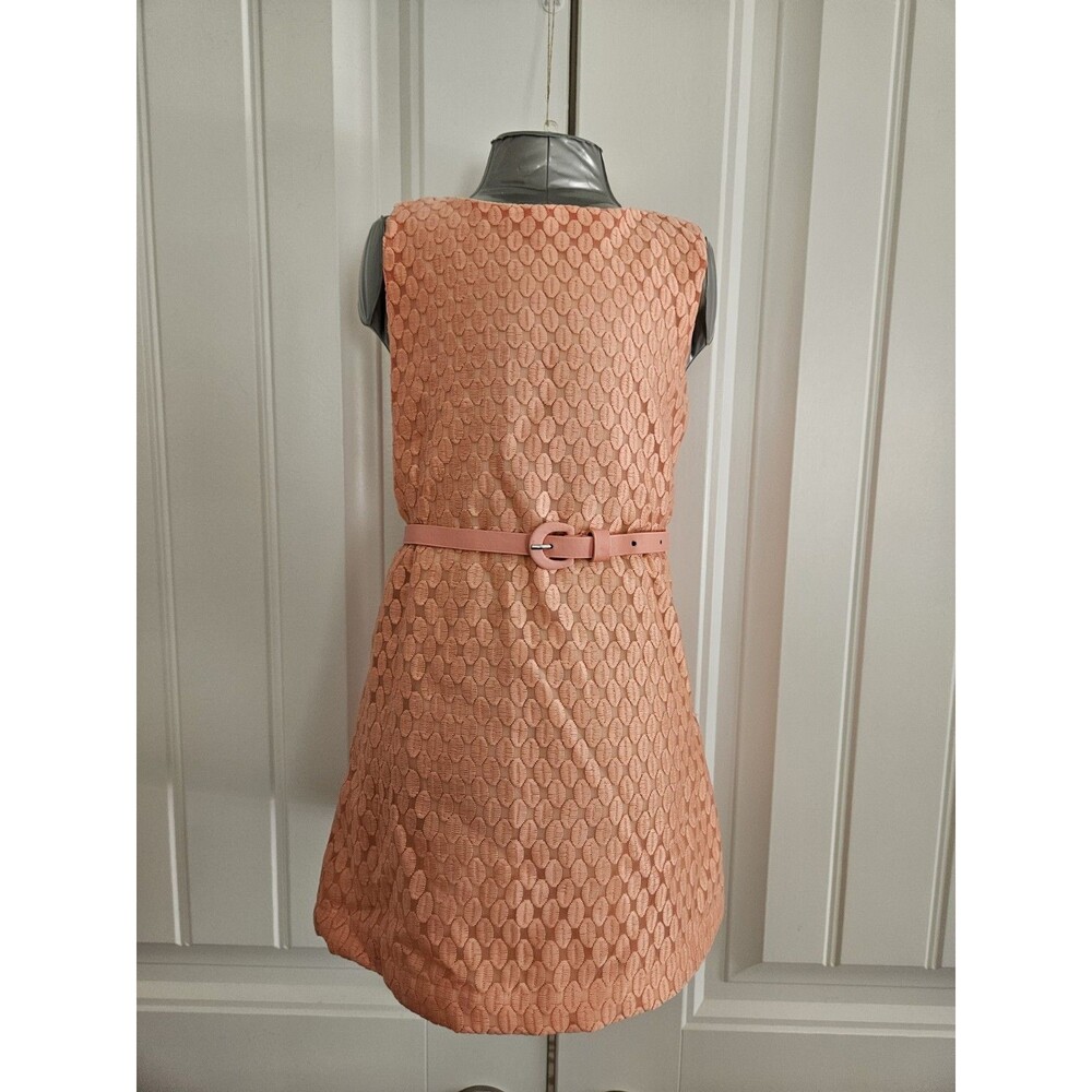Redtag Baby Red Tag Apricot Embroidered A Line Dress 18-24 Month NWT Belt